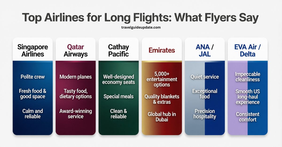 best airlines for long flights