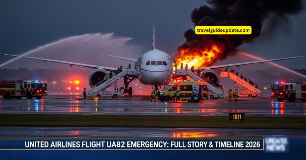 united airlines flight ua82 emergency