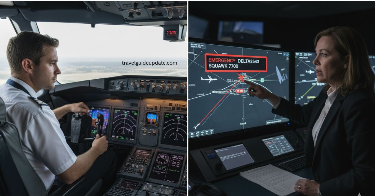 delta connection dl3543 emergency landing