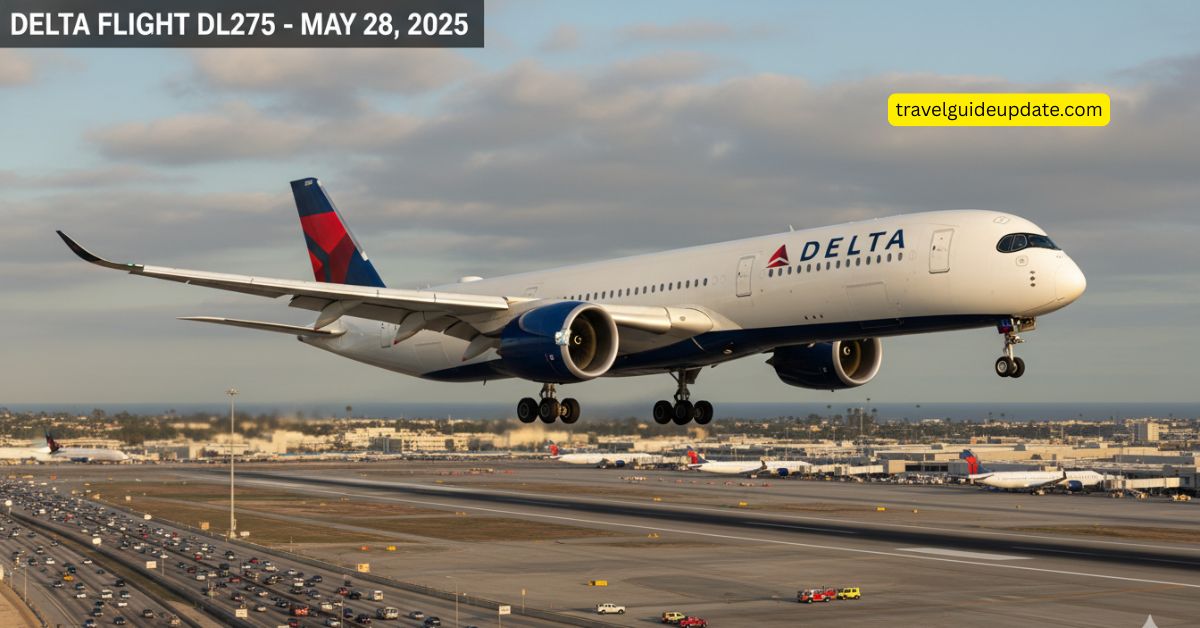 delta flight dl275 diverted lax